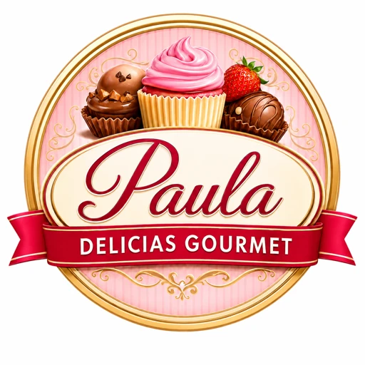 Logotipo Paula Delícias Gourmet